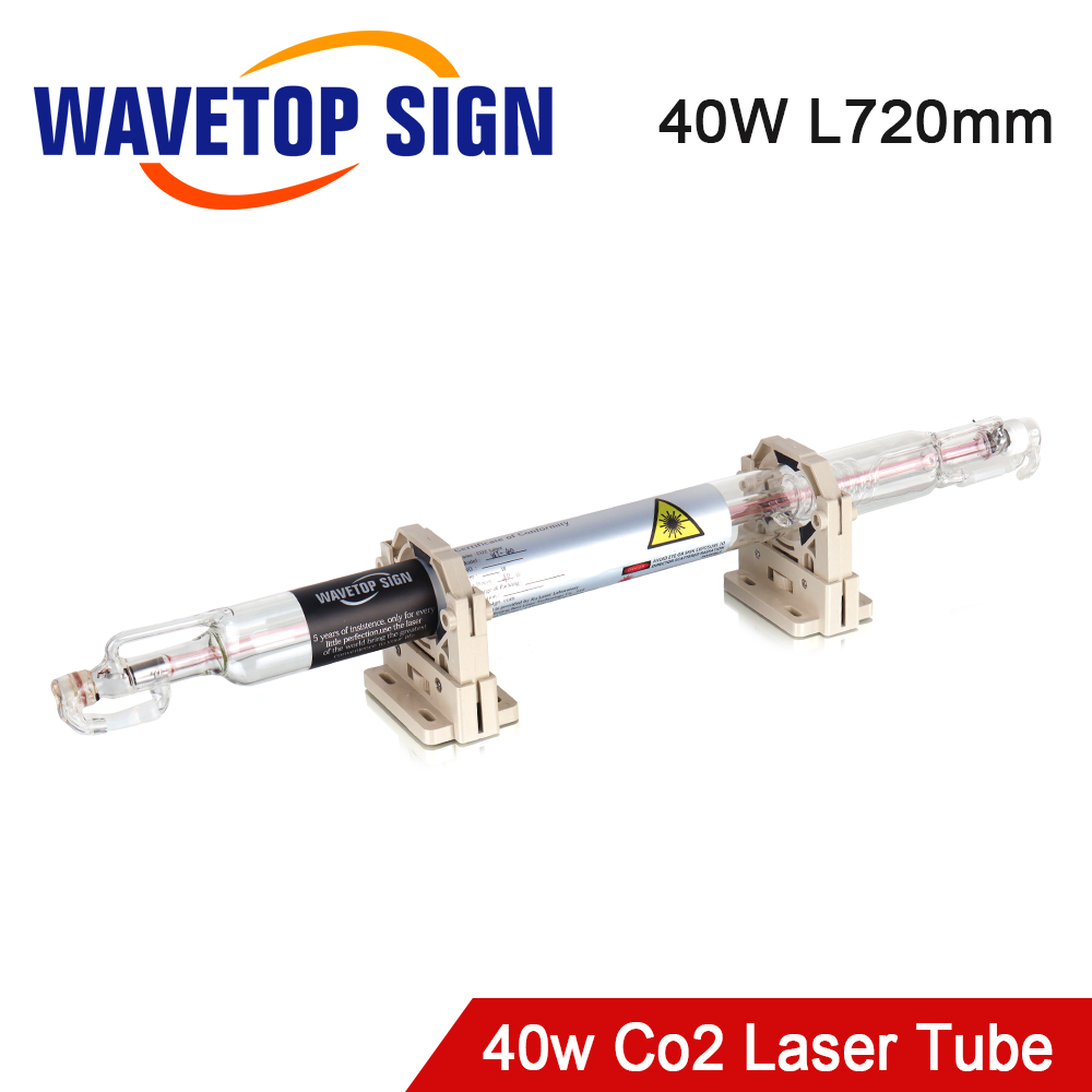 Laser Engraver 40W Co2 - Tubo Laser de Vidro Co2 WaveTopSign,