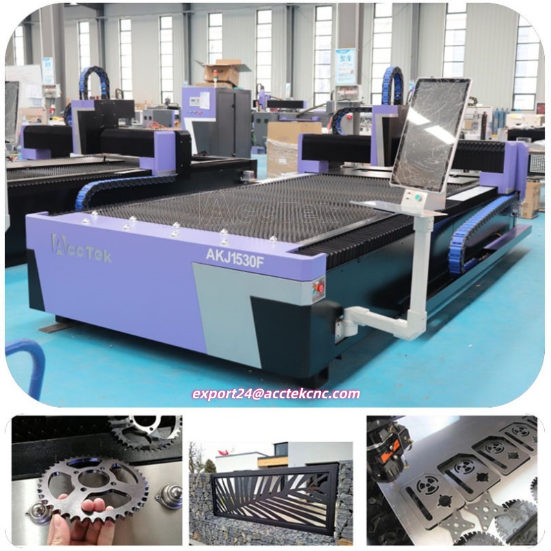 Fiber Laser Cutter 1500W Metal - Cortadora a Laser CNC Industrial de