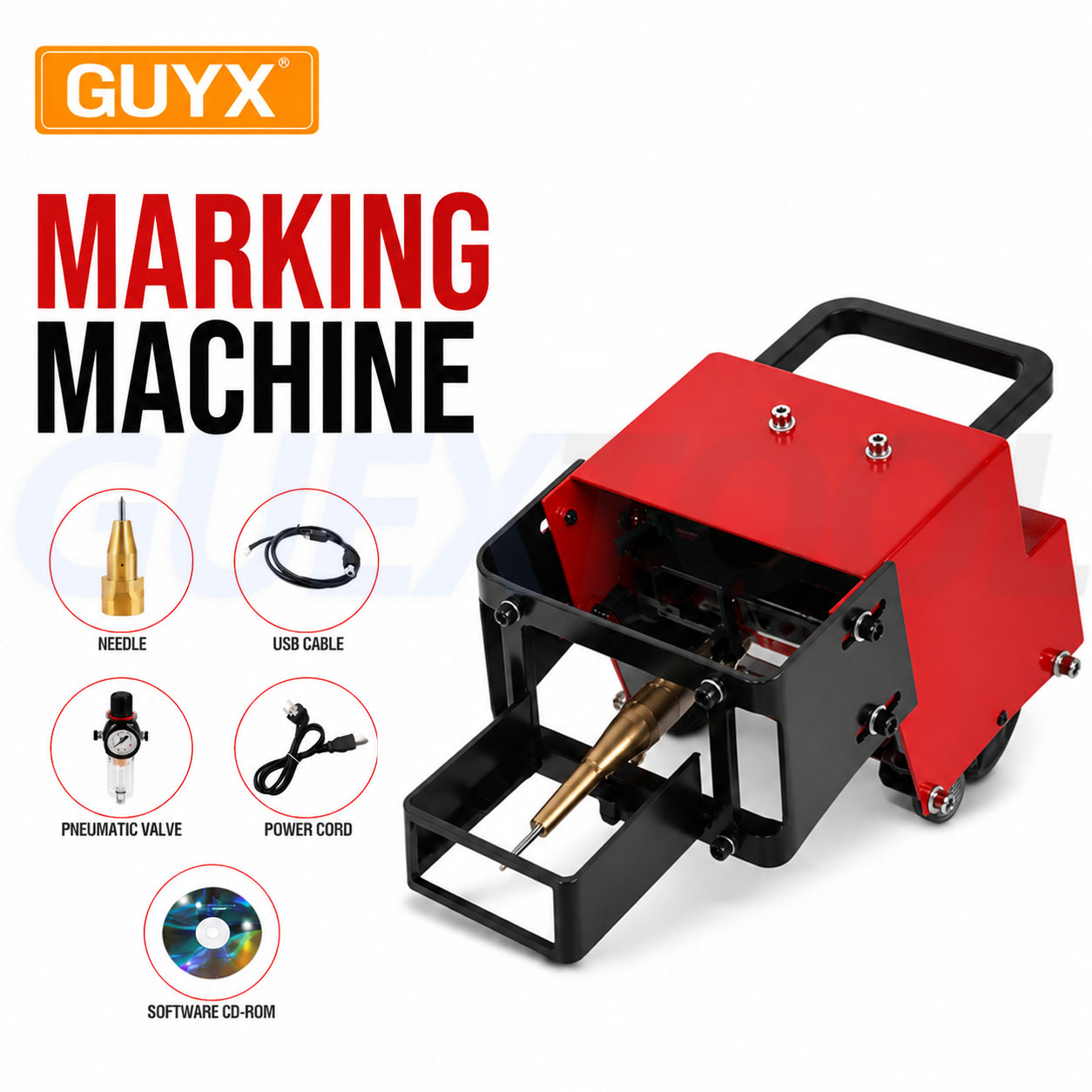 Fiber Laser Marking Machine 20W - Portátil Metal Pneumático Ponto Peen Máquina