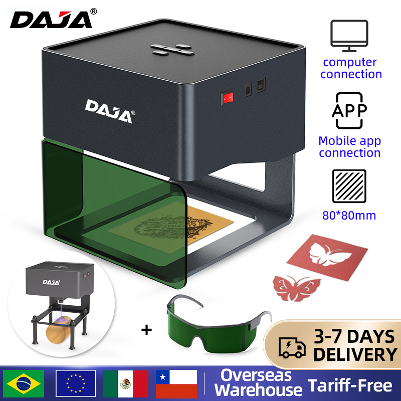 Fiber Laser Marking Machine 20W - Daja dj6 mini gravador a laser