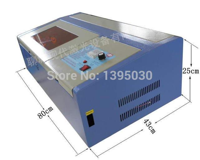 Laser Engraver 40W Co2 - Máquina de gravação e corte a