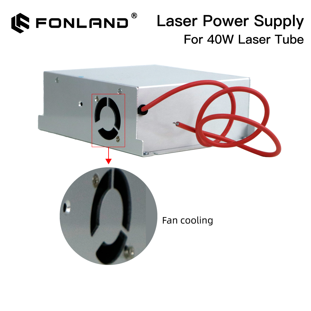 Laser Engraver 40W Co2 - Fonte de Alimentação a Laser CO2