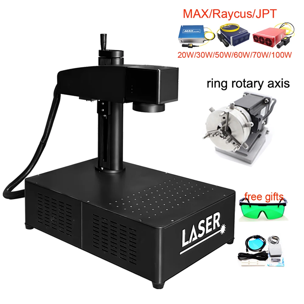 Jpt Fiber Laser 50W - Máquina de gravação e marcação de