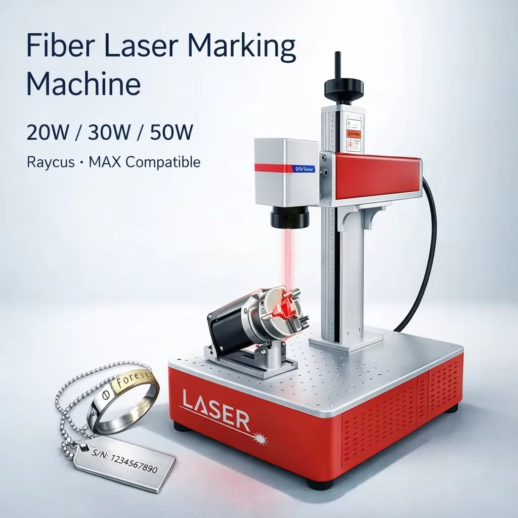 Fiber Laser Marking 30W Jewelry - Gravador a Laser de Fibra de