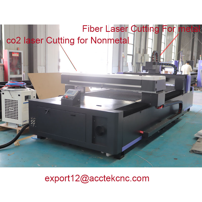 Metal aço cnc fibra laser AKJ1 - Fiber Laser Cutter 1500W Metal avaliação e preço