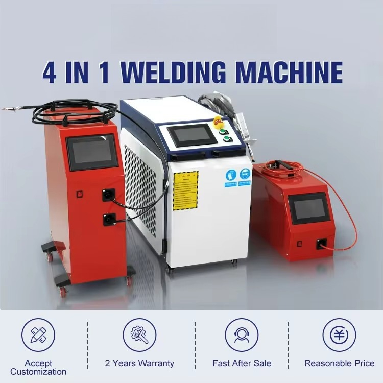 Máquina de Solda a Laser 4 em  - Fiber Laser Welding Machine 1500W avaliação e preço