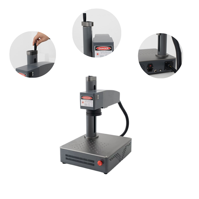 20w/30w/50w portátil mini pequ - Fiber Laser Marking Machine 20W avaliação e preço