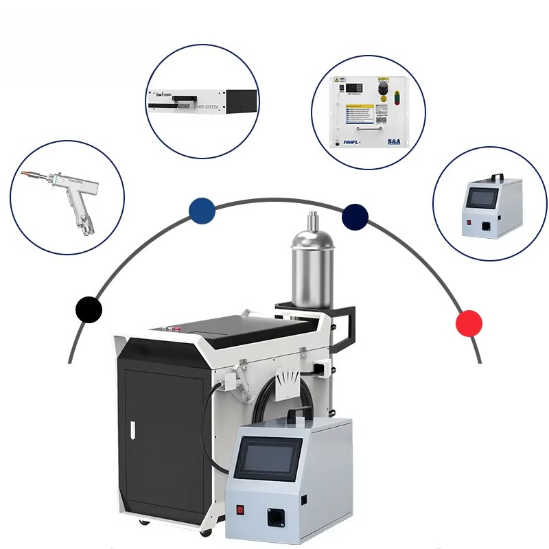 Máquina de Soldagem a Laser Po - Laser Welding Machine 3 In 1 2000W avaliação e preço