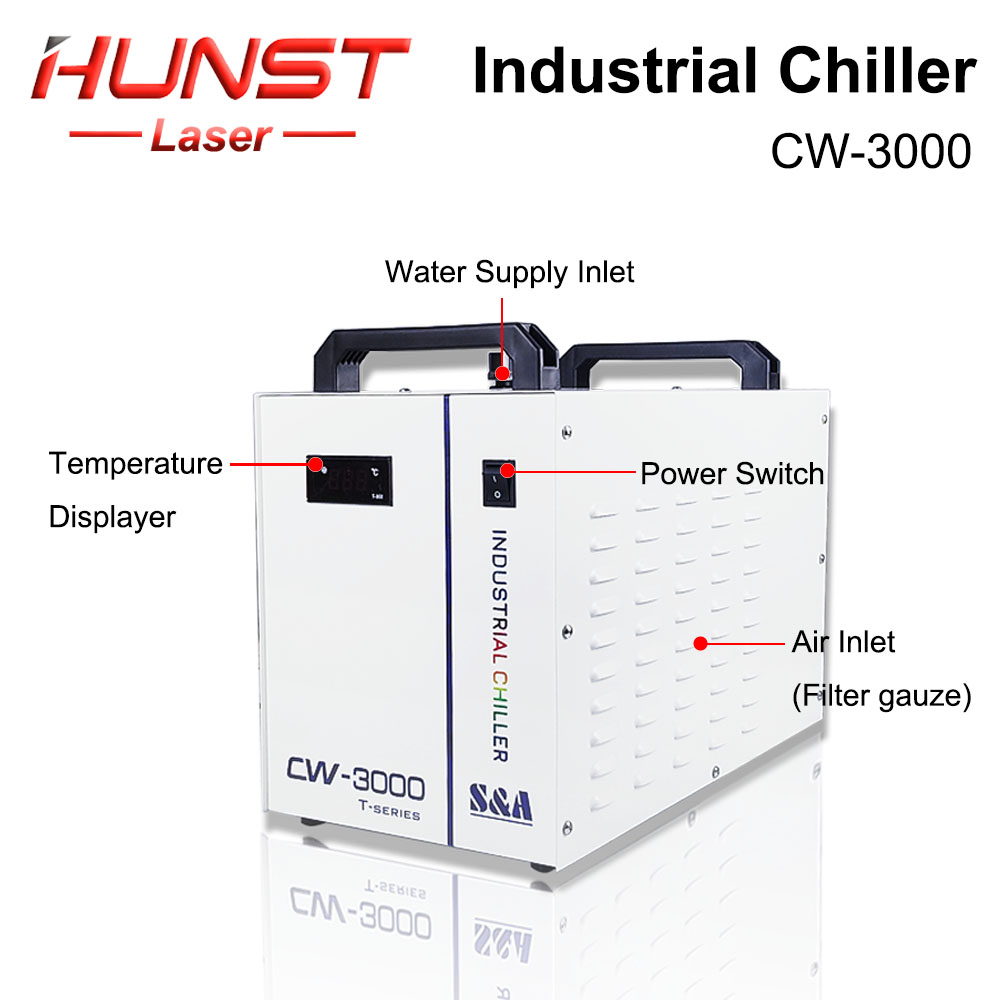 HUNST S&A CW3000 Refrigerador  - Laser Engraver 40W Co2 avaliação e preço