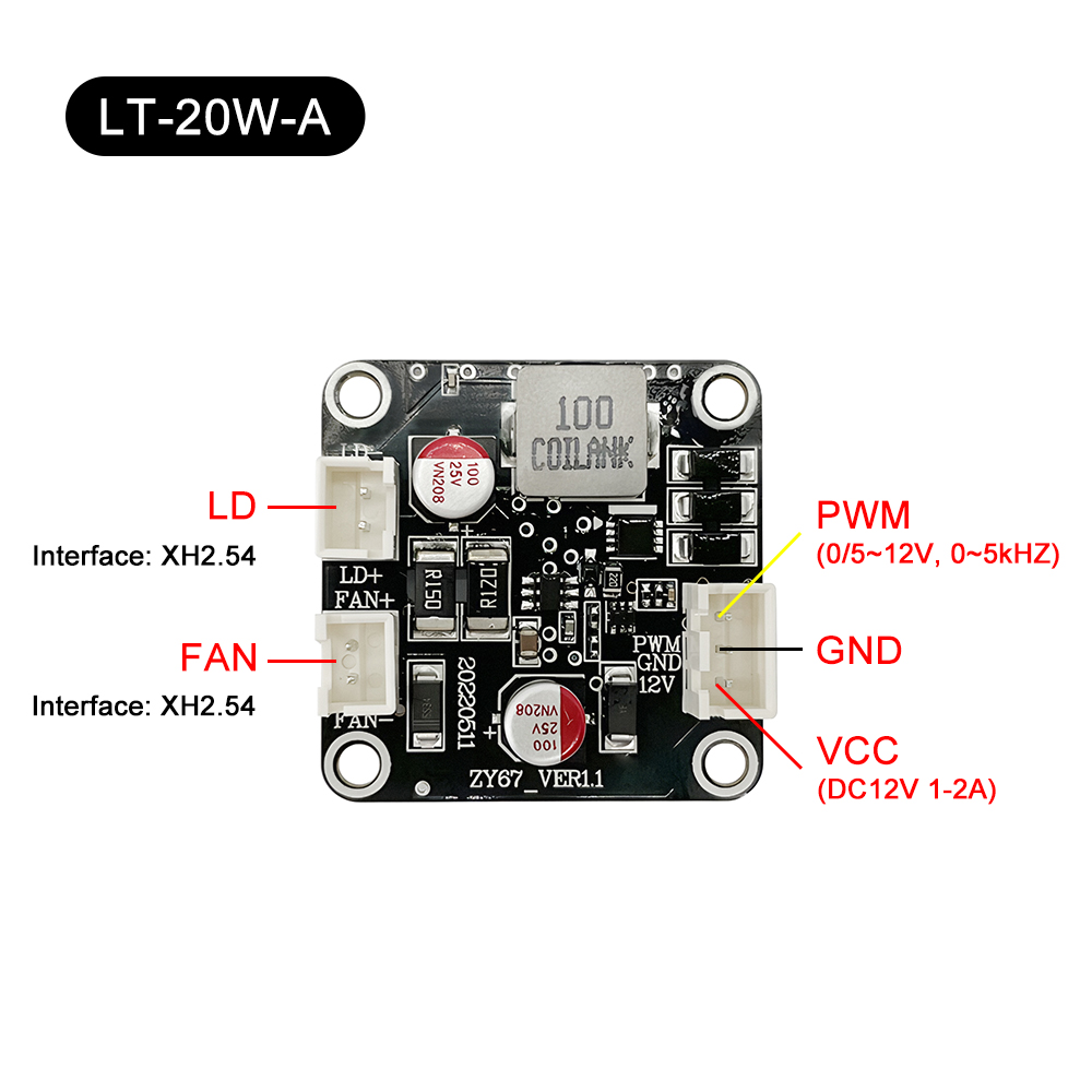 Árvore a laser 20w 40 80w driv - Laser Engraver 20W Diode avaliação e preço