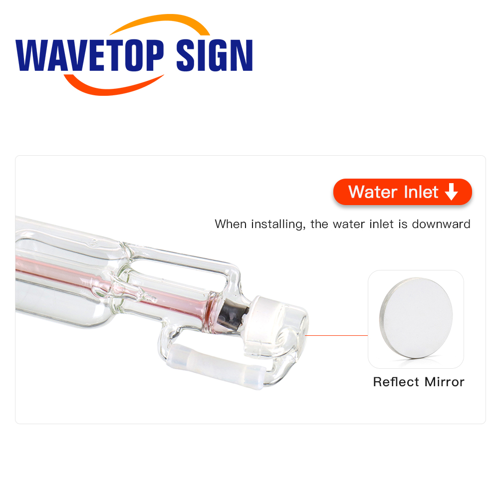 Tubo Laser de Vidro Co2 WaveTo - Laser Engraver 40W Co2 avaliação e preço
