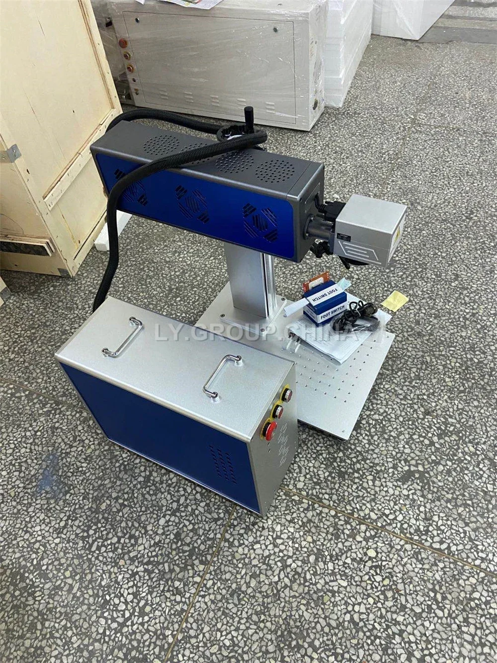 BJJCZ DAVI 40W Co2 Máquina de  - Laser Marking Machine Rotary Axis avaliação e preço