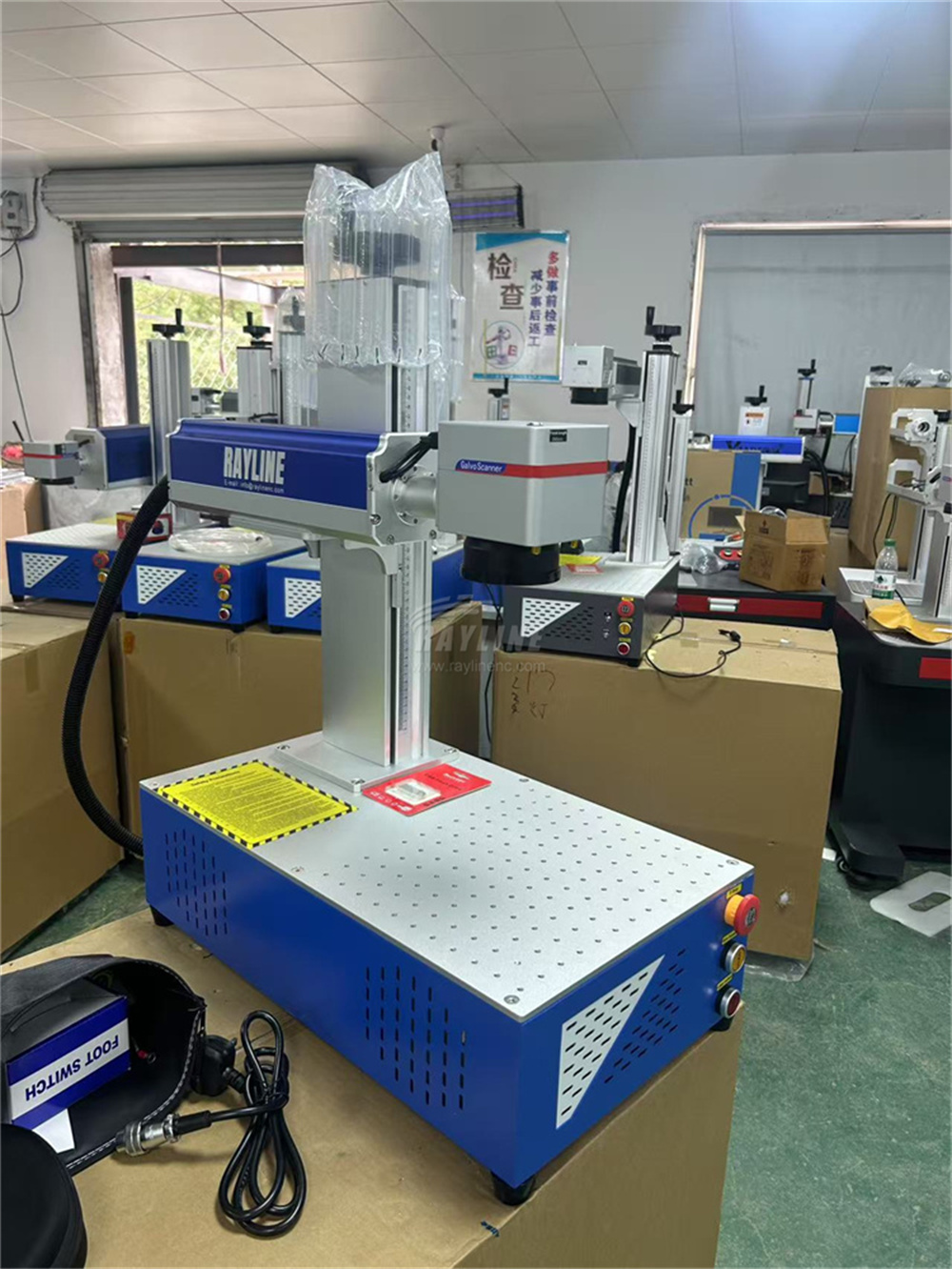 30W 50W 100W Máquina portátil  - Fiber Laser Marking Machine 100W avaliação e preço