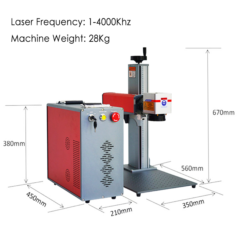 Máquina de Marcação a Laser de - Jpt Fiber Laser 50W avaliação e preço