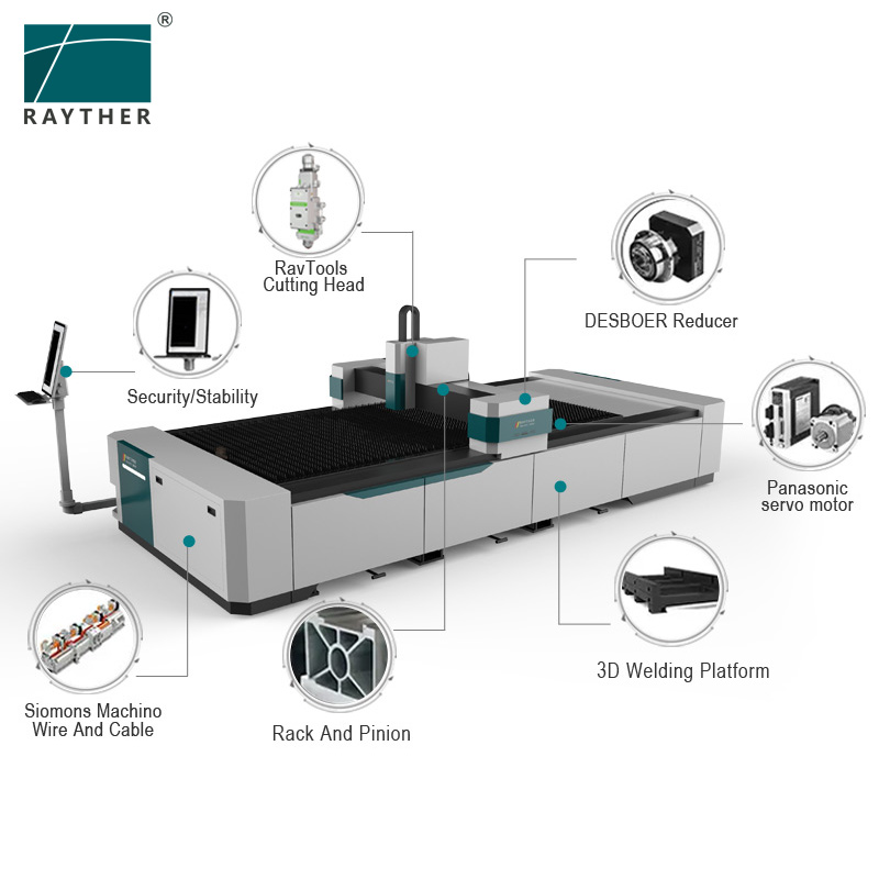 Máquinas de Corte a Laser CNC  - Fiber Laser Cutter 1500W Metal avaliação e preço