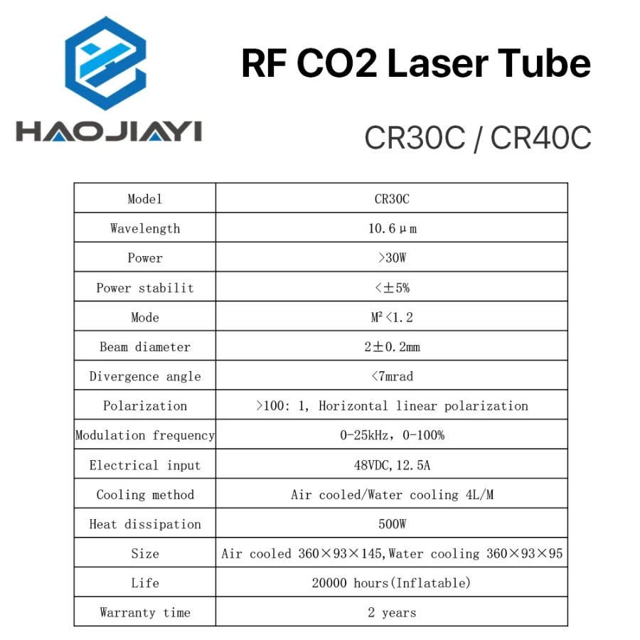 Tubo laser co2 crd 30w 40w cr3 - Laser Engraver 40W Co2 avaliação e preço