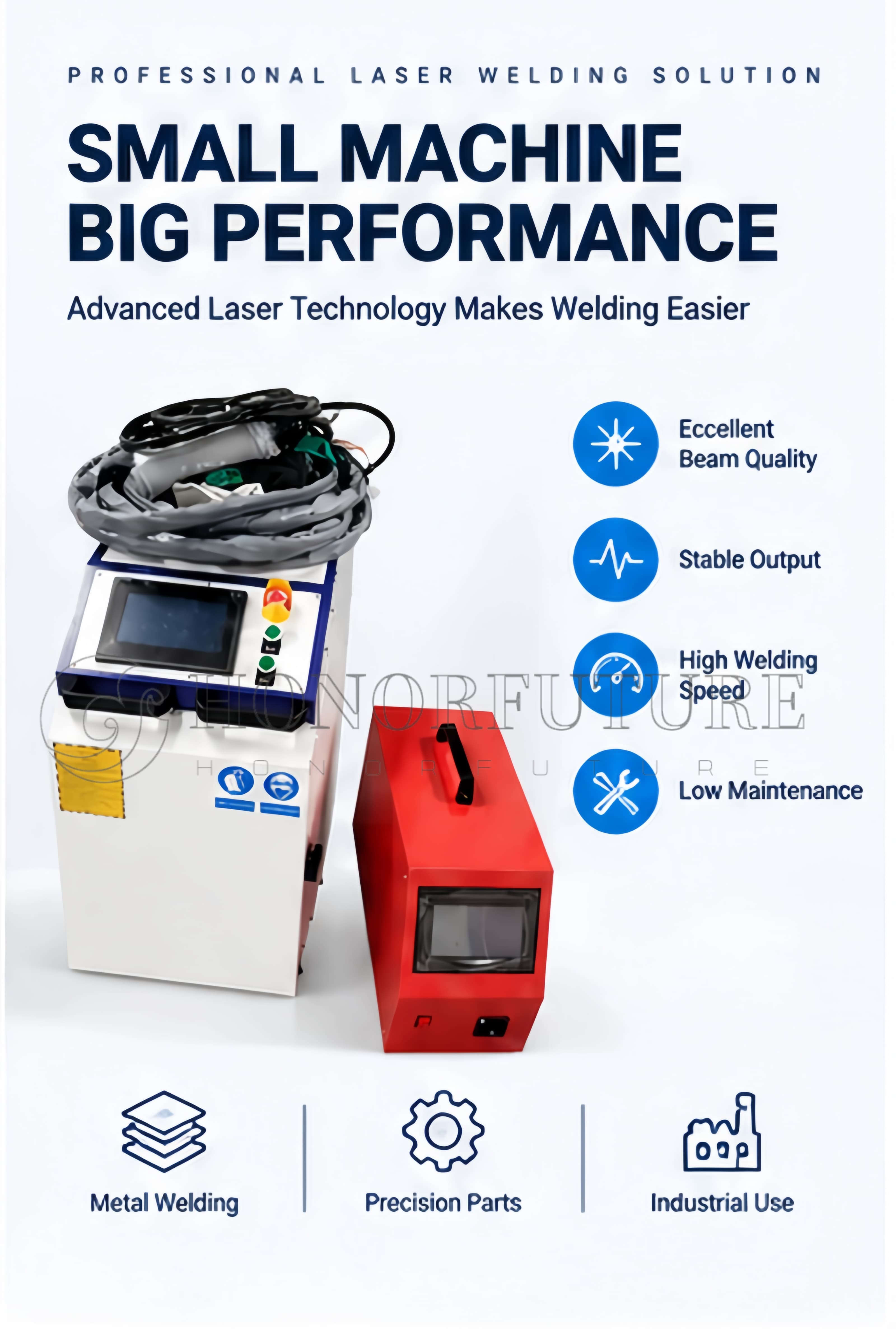 Máquina de Laser de Fibra Port - Fiber Laser Cleaning Machine 1000W avaliação e preço
