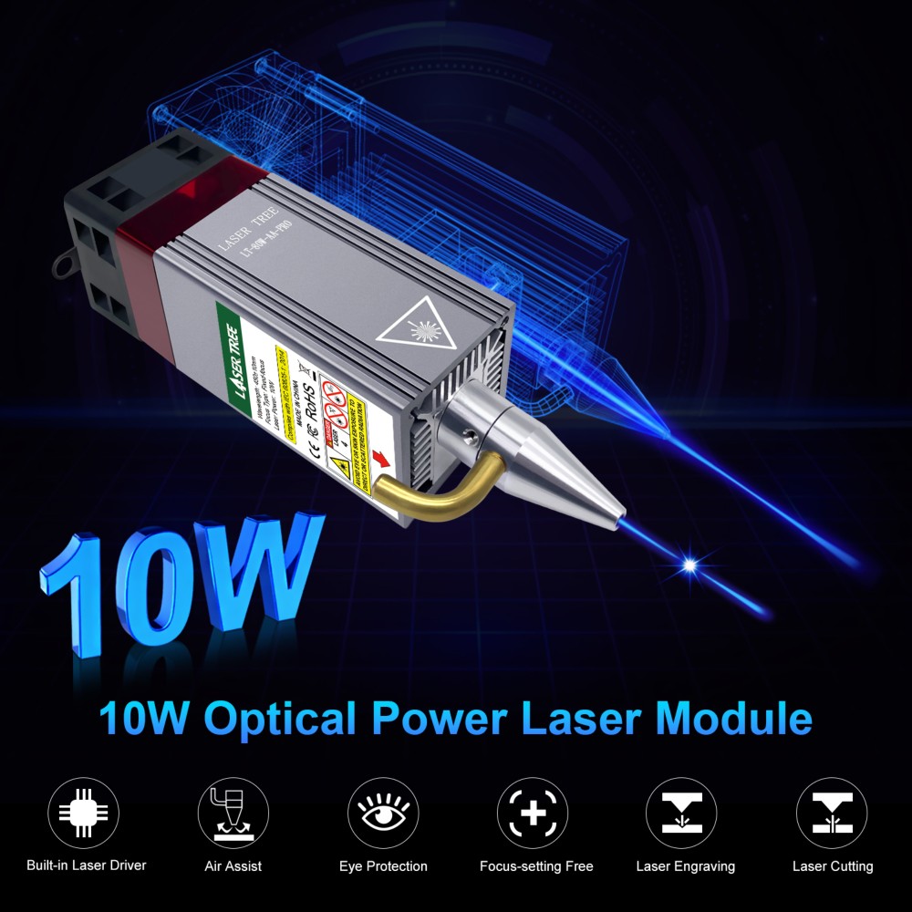 Kit de módulo laser de diodo a - Laser Engraver 20W Diode avaliação e preço