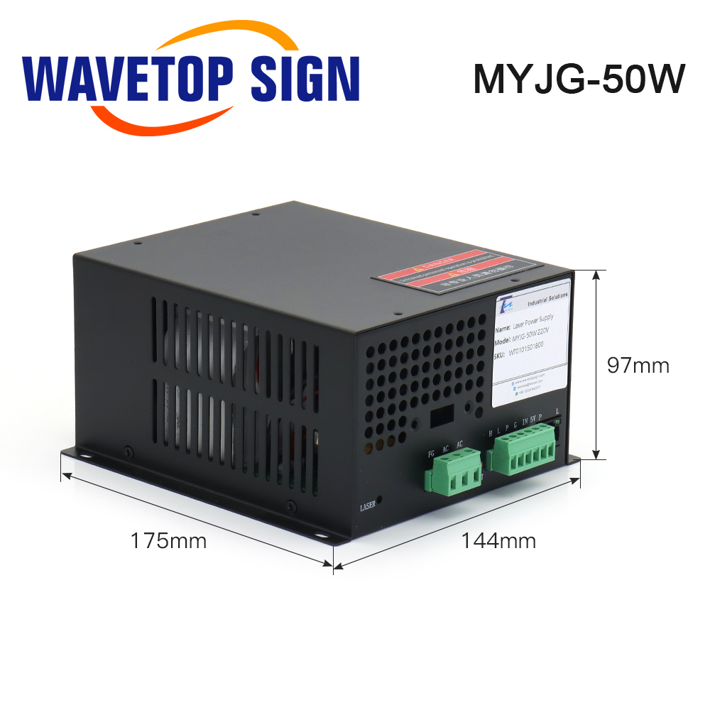 Wavetopsign MYJG-40W fonte de  - Laser Engraver 40W Co2 avaliação e preço