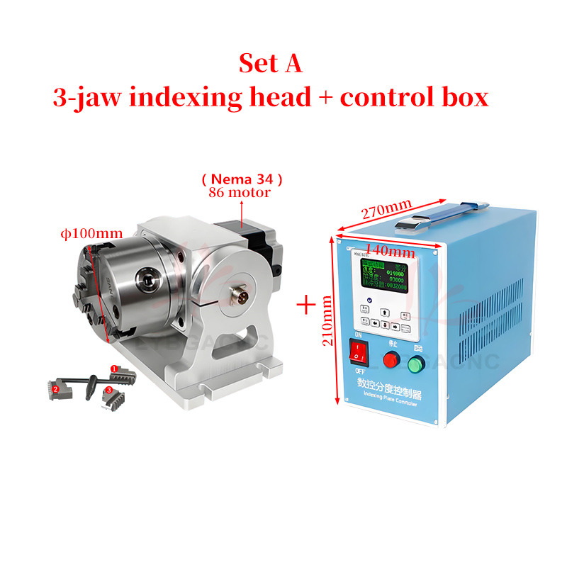 Eixo rotativo planetário CNC d - Laser Marking Machine Rotary Axis avaliação e preço