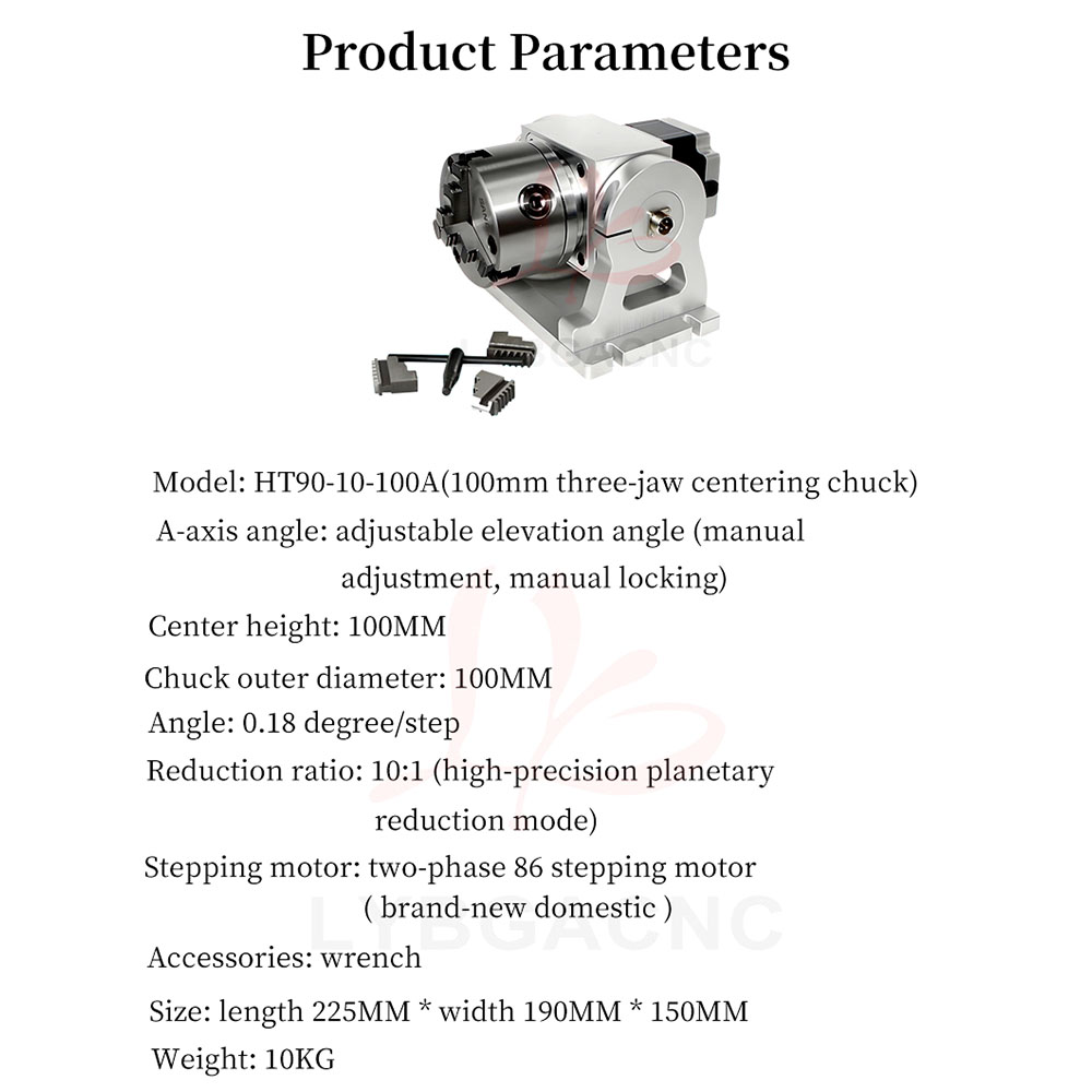 Eixo rotativo planetário CNC d - Laser Marking Machine Rotary Axis avaliação e preço