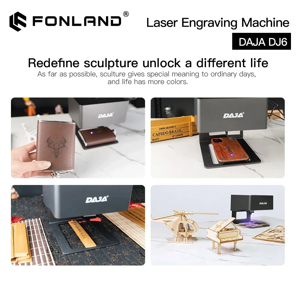 DAJA-Máquina de Gravação a Las - Fiber Laser Marking Machine 20W avaliação e preço