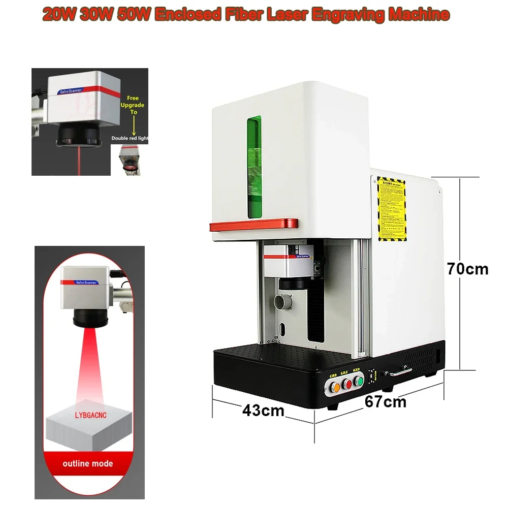 Equipamento de Corte e Marcaçã - Fiber Laser Marking 30W Jewelry avaliação e preço