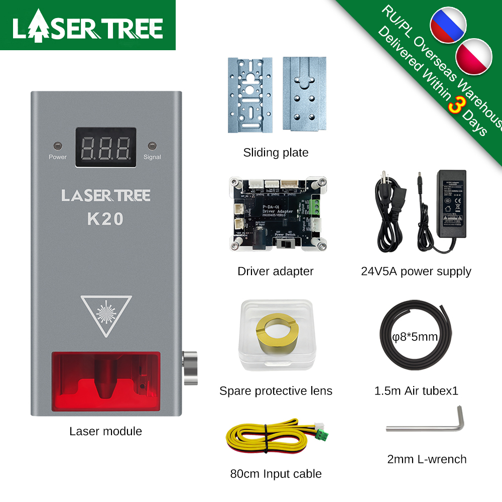 Árvore a laser 20w 10 5 cabeça - Laser Engraver 20W Diode avaliação e preço