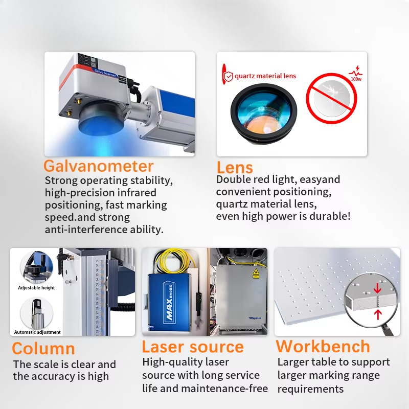 Máquina de Marcação a Laser JU - Fiber Laser Marking Machine 20W avaliação e preço