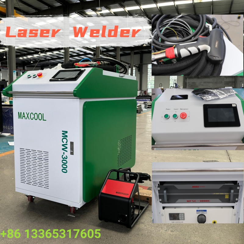 Barato Raycus Max BWT Máquinas - Laser Welding Machine 3 In 1 2000W avaliação e preço