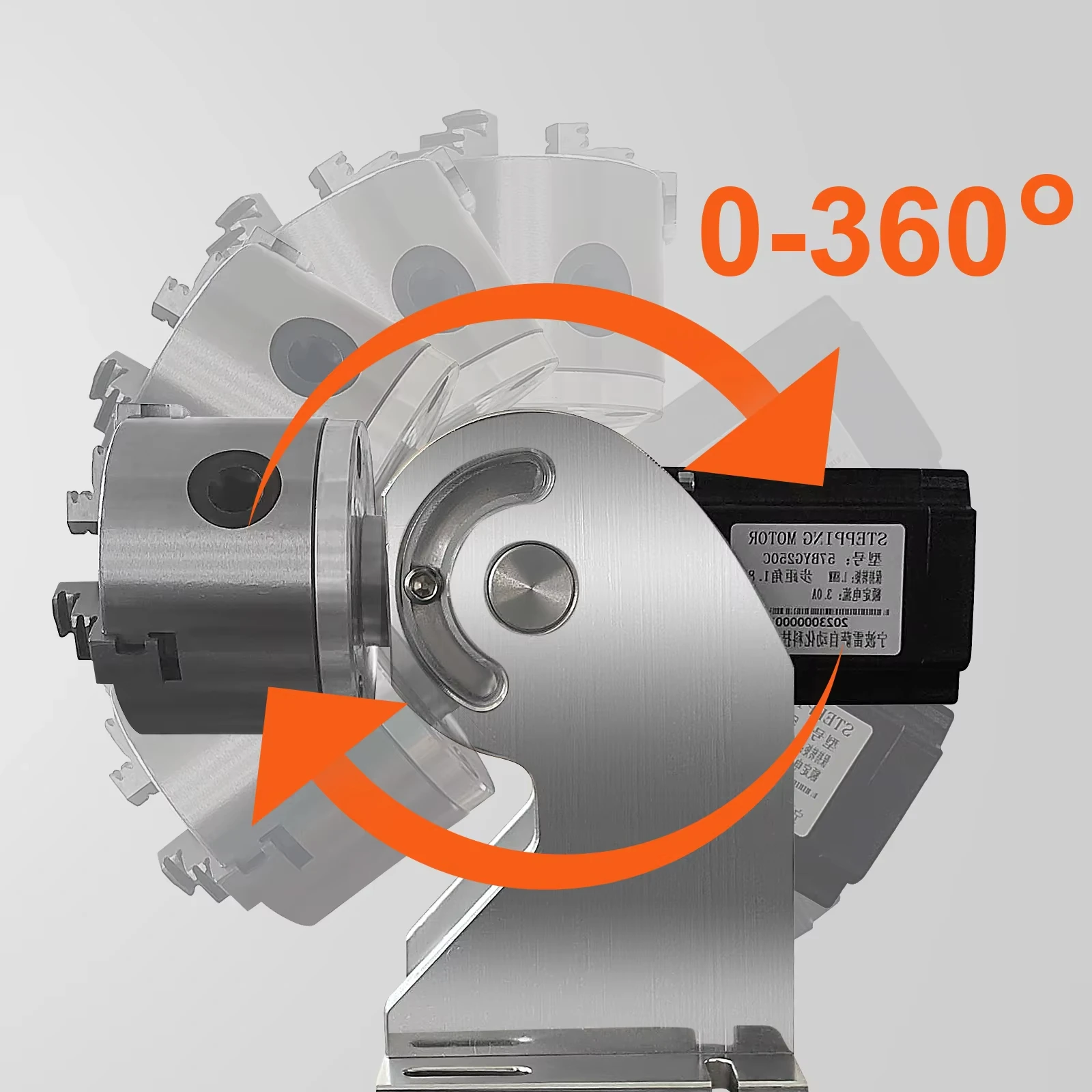 360 °   Eixo rotativo para gra - Laser Marking Machine Rotary Axis avaliação e preço