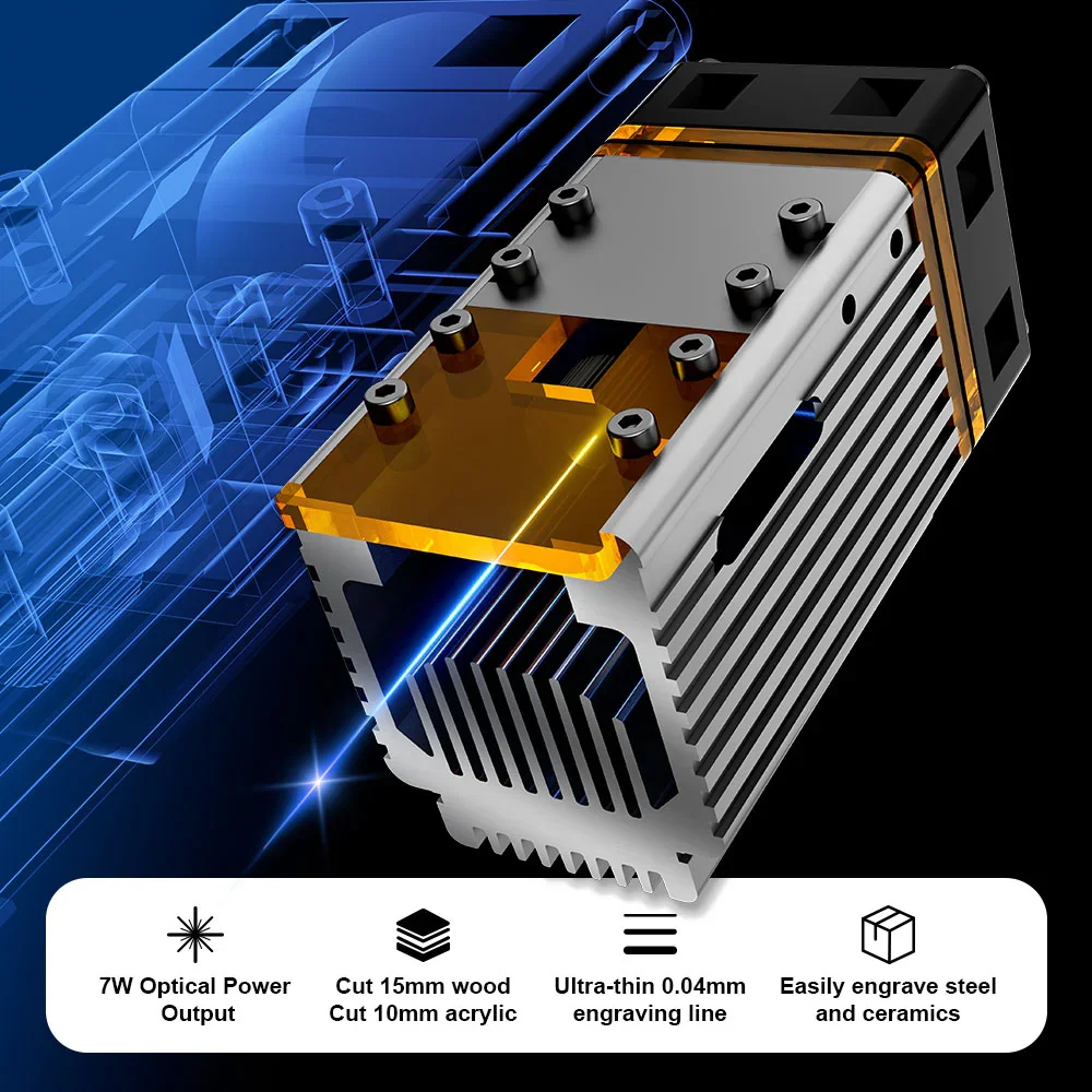 Kit de Módulo de Corte e Grava - Laser Engraver 20W Diode avaliação e preço