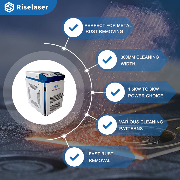 Máquina de Limpeza a Laser de  - Fiber Laser Cleaning Machine 1000W avaliação e preço