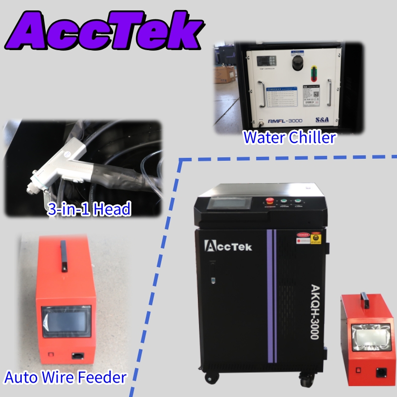 Melhor Oferta Máquina laser 3  - Laser Welding Machine 3 In 1 2000W avaliação e preço