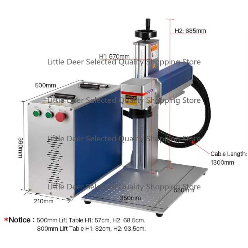 Máquina de Marcação a Laser de - Jpt Fiber Laser 50W avaliação e preço