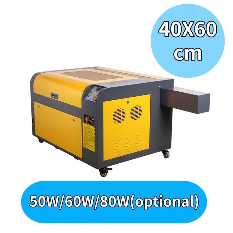 Novas mini máquinas de corte a - Co2 Laser Engraver 80W 6040 avaliação e preço