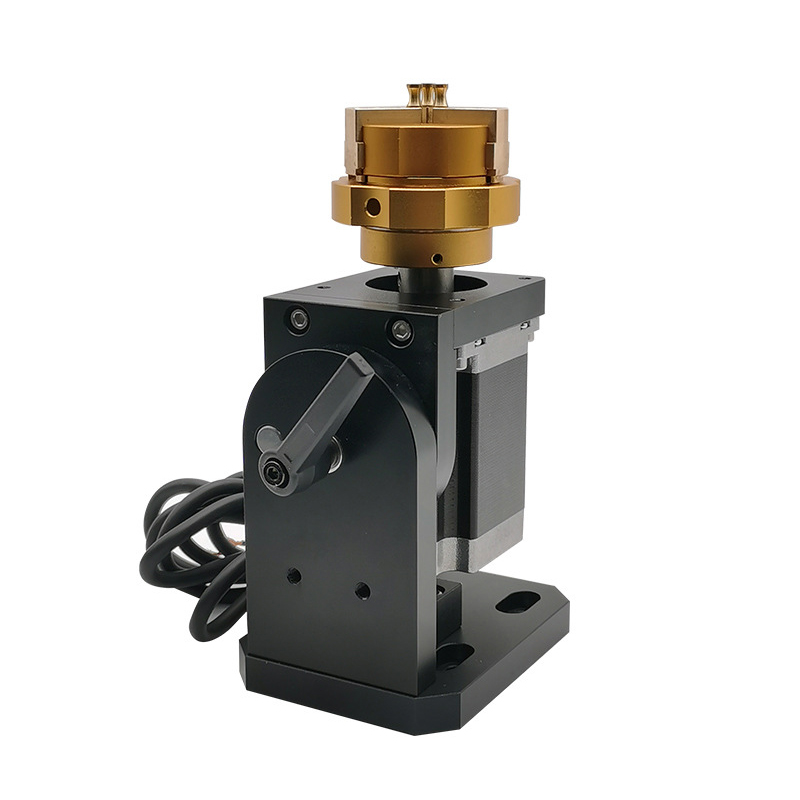 Anel de laser de fibra 4 ° eix - Laser Marking Machine Rotary Axis avaliação e preço