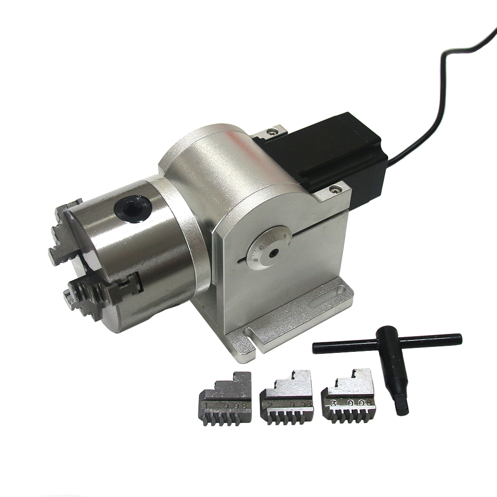 3 garras eixo rotativo 80mm ma - Laser Marking Machine Rotary Axis avaliação e preço