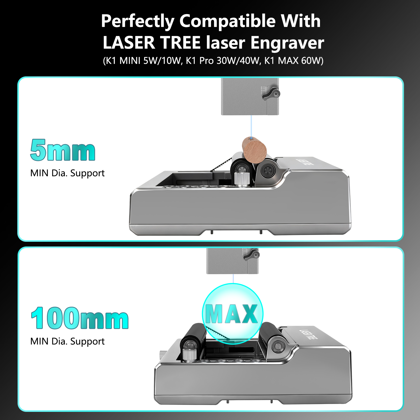 Máquina de gravação de rolo ro - Laser Marking Machine Rotary Axis avaliação e preço