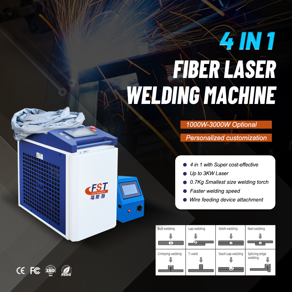 Máquina de Soldagem, Corte e L - Laser Welding Machine 3 In 1 2000W avaliação e preço