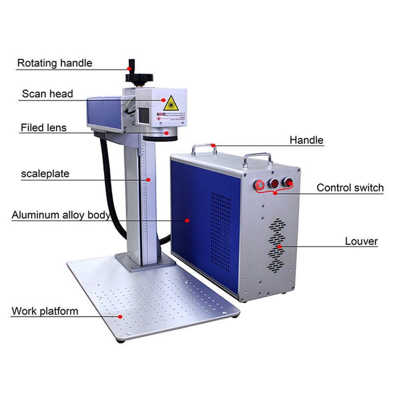 Máquina de Marcação a Laser de - Fiber Laser Marking Machine 100W avaliação e preço